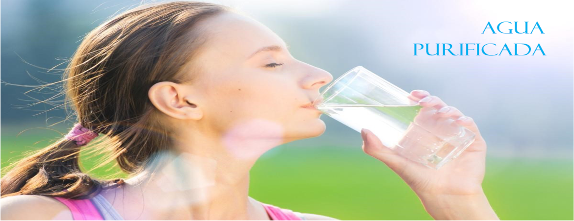 agua purificada